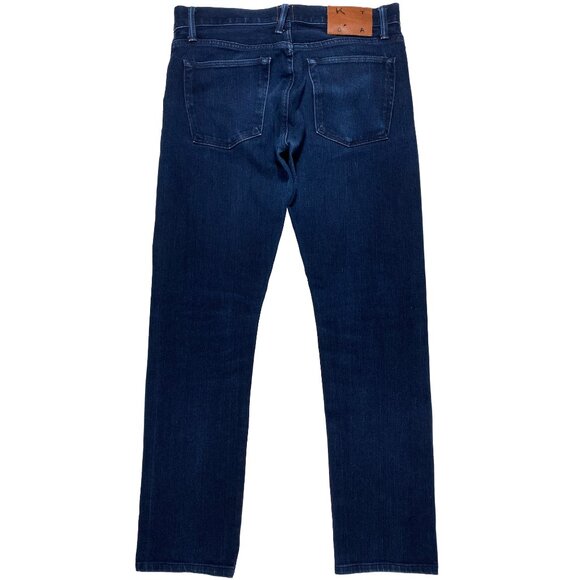 Hiroshi Kato Pen Slim 4-Way Indigo Stretch JPN Selvedge Jeans men's size 31x28.5 - Picture 2 of 11